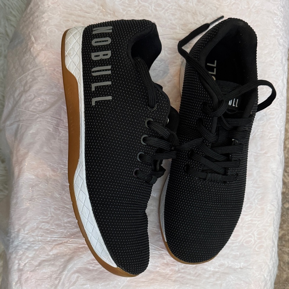 NOBULL Black and White Athletic Shoes